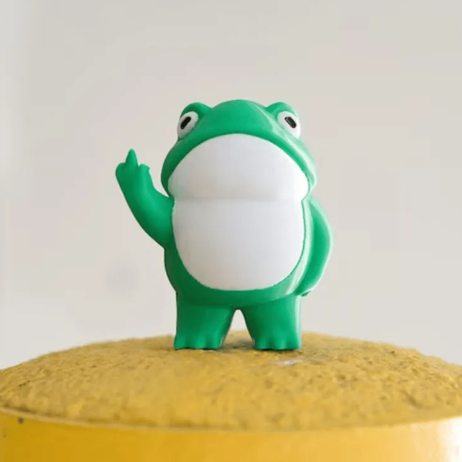Tiny Frog. Huge Fucking Energy.